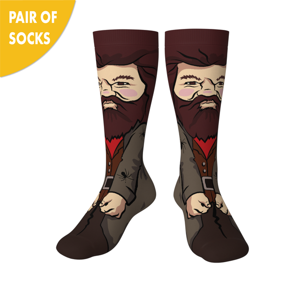 Crossover Harry Potter Wizarding World Hagrid Collectible Character Socks Sox