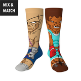Crossover Street Fighter II Sagat v Balrog Collectible Character Socks Sox