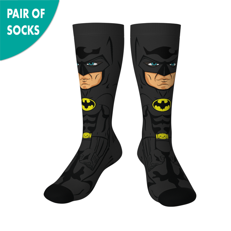 Crossover DC Comics Justice League Keaton Batman (Returns) Animated Series DCEU Snyderverse Crossover Collectible Character Socks Sox