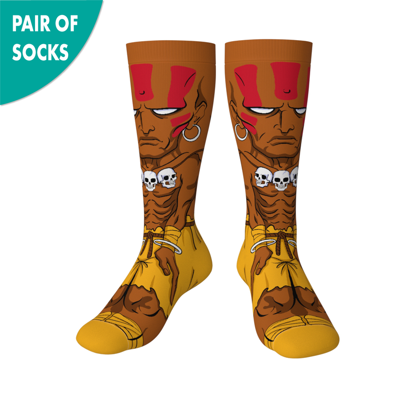 Crossover Street Fighter II Dhalsim Collectible Character Socks Sox