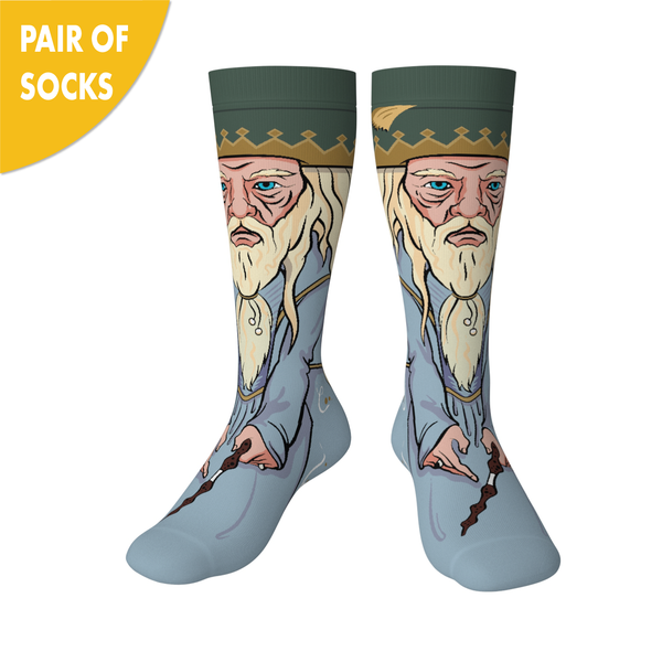 Crossover Harry Potter Wizarding World Dumbledore Collectible Character Socks Sox