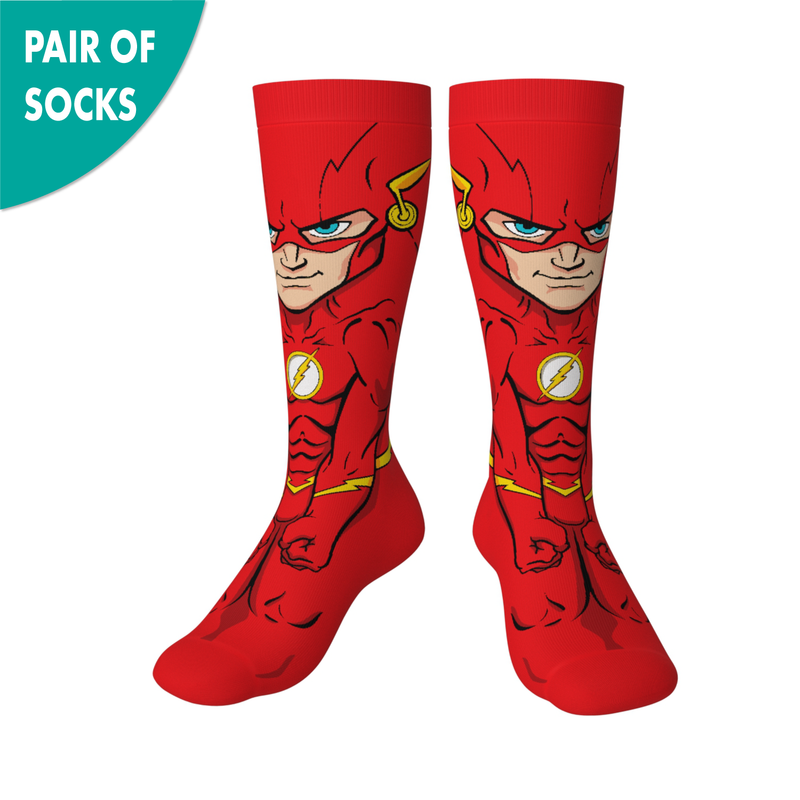 Crossover DC Comics Justice League Flash Animated Series DCEU Snyderverse Crossover Collectible Character Socks Sox