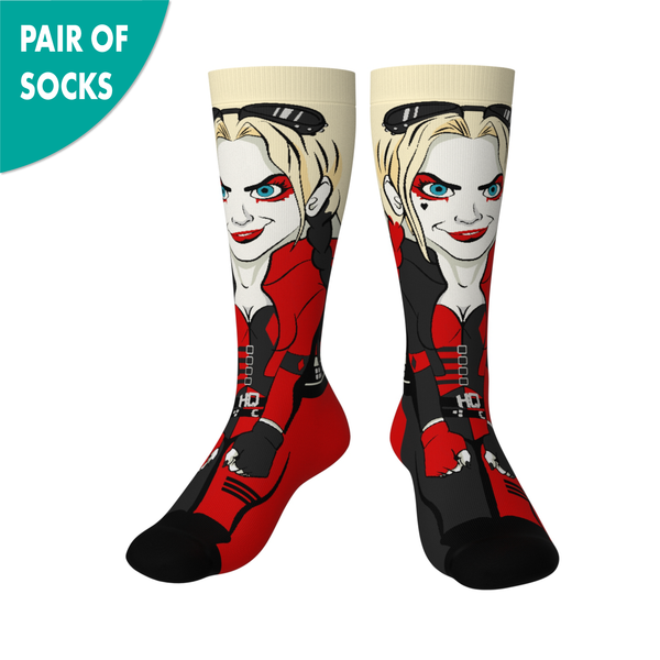 Crossover DC Comics James Gunn The Suicide Squad Harley Quinn Crossover Collectible Character Socks Sox