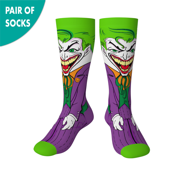 Crossover DC Comics Justice League Joker Animated Series DCEU Snyderverse Crossover Collectible Character Socks Sox