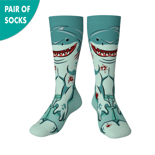 Crossover DC Comics James Gunn The Suicide Squad King Shark Crossover Collectible Character Socks Sox