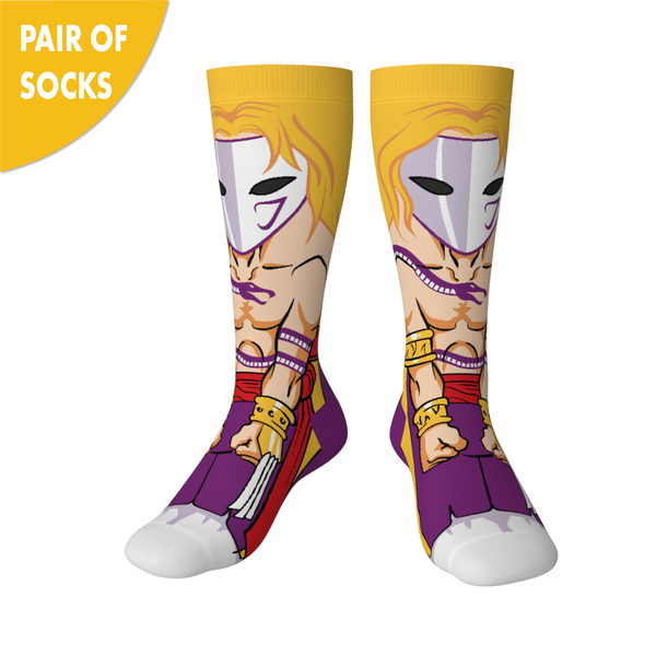 Crossover Street Fighter II Vega Collectible Character Socks Sox
