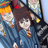 Crossover Harry Potter Wizarding World Harry Potter Ron Weasley Hermione Granger Hagrid Dumbledore Crossover Collectible Character Socks Sox